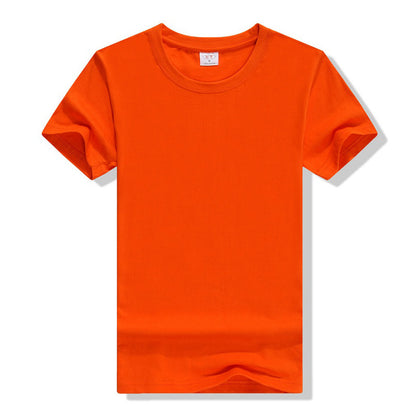 Custom Cotton Logo T-Shirt with Embroidery Design