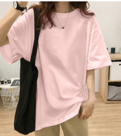 Women's White Cotton T-Shirt - Stylish Casual Top