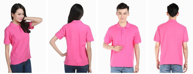 Custom Cotton Polo T-Shirt with Print Logo