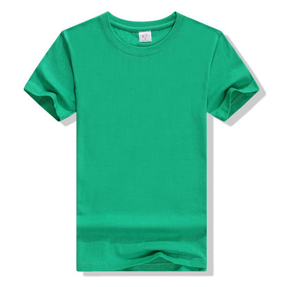 Custom Cotton Logo T-Shirt with Embroidery Design