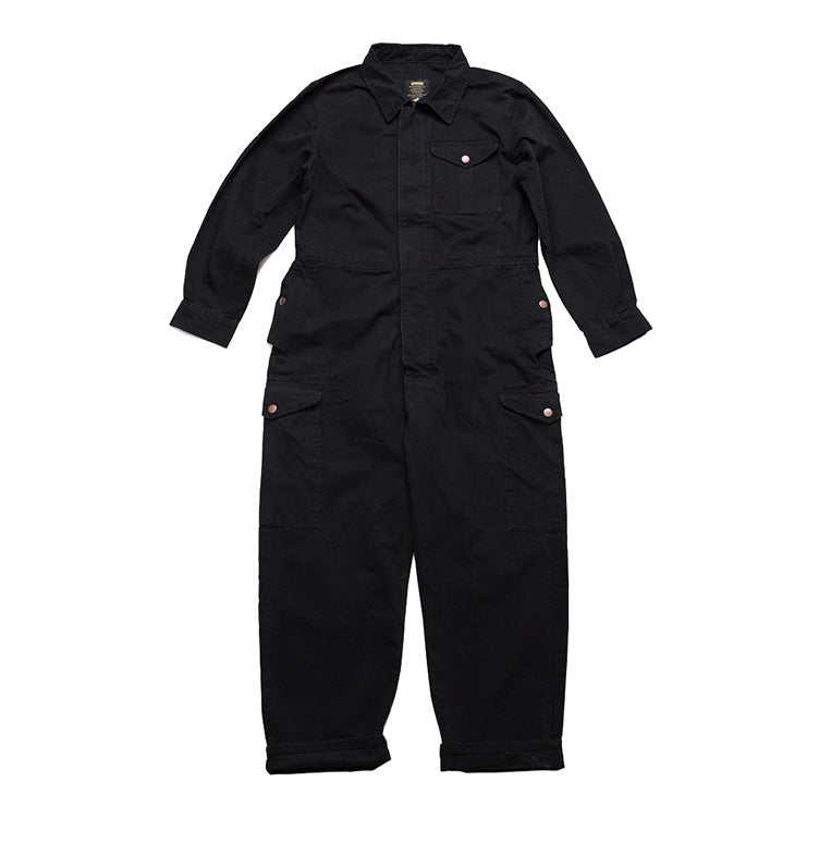 Men's Multi-Pocket Workwear Jumpsuit