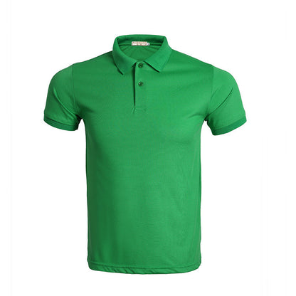 Custom Cotton Polo T-Shirt with Print Logo