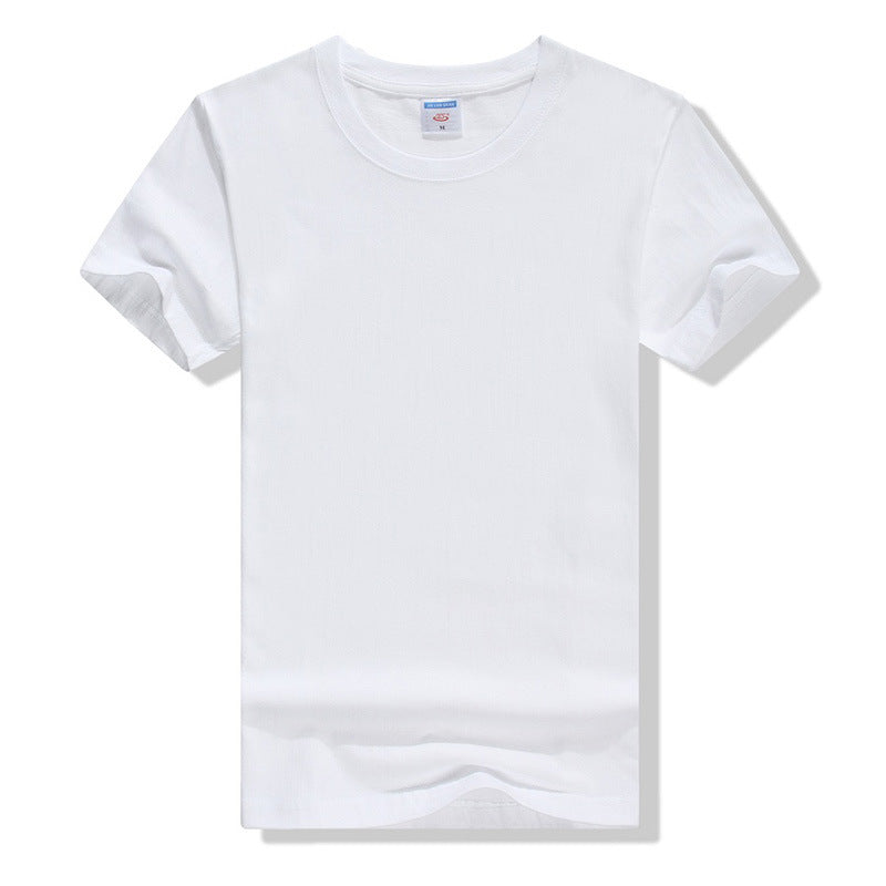 Custom Cotton Logo T-Shirt with Embroidery Design