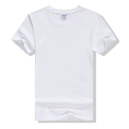 Custom Cotton Logo T-Shirt with Embroidery Design