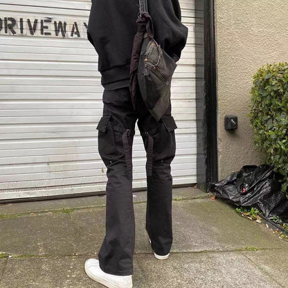 Meigao Arcade Versatile Workwear Strap Trousers