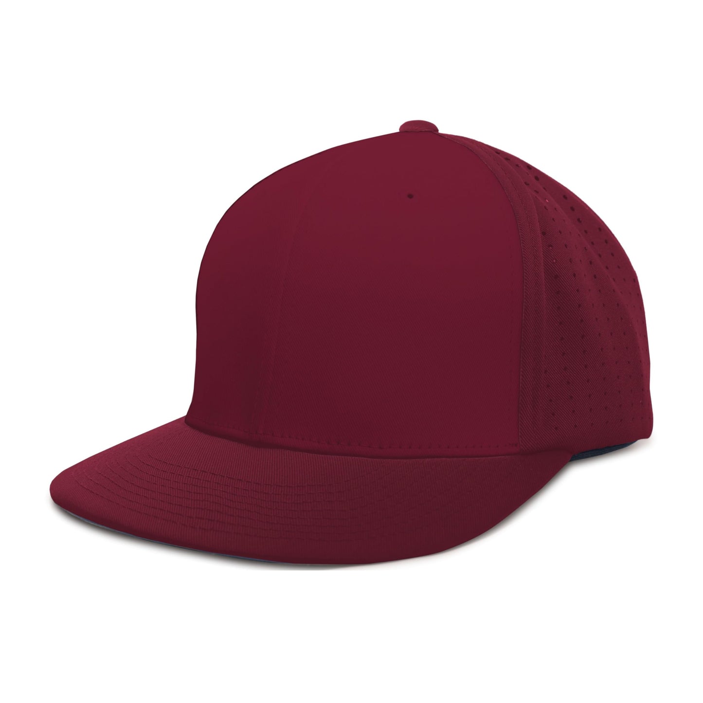 Pacific Headwear Standard Perforated F3 Performance Flexfit Cap Maroon