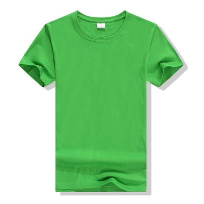 Custom Cotton Logo T-Shirt with Embroidery Design