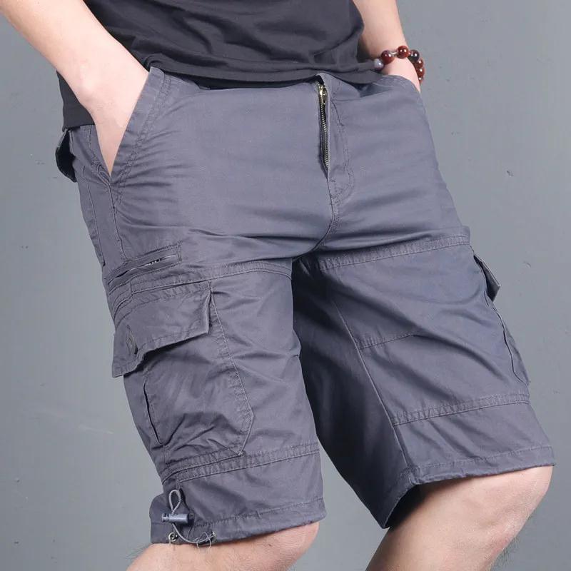 Plus Size Loose Fit Cropped Workwear Trousers