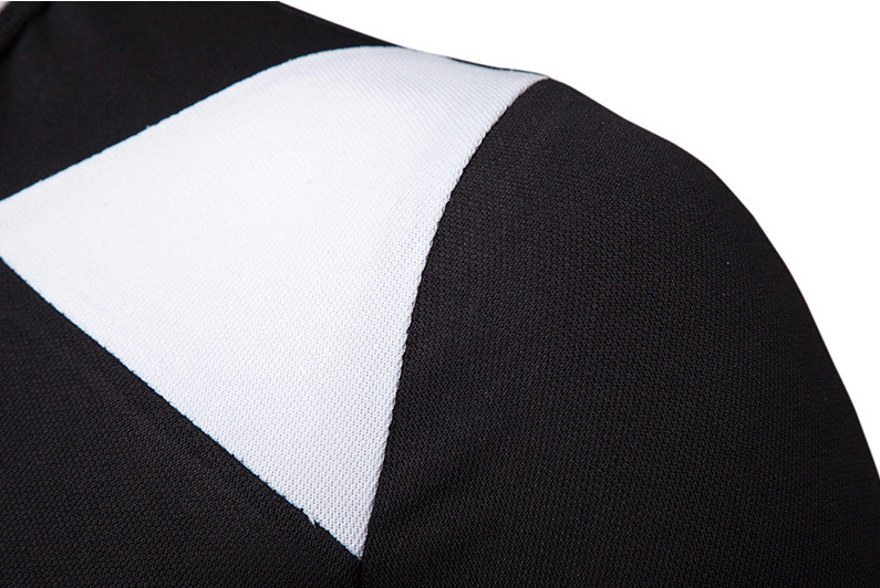 Color Block Short Sleeve Polo Shirt