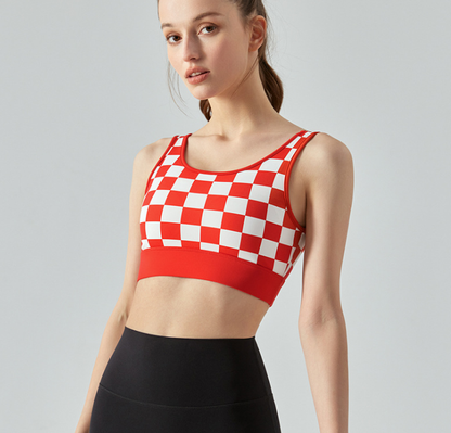 Color Block Yoga Set - Fitted Activewear Outfit