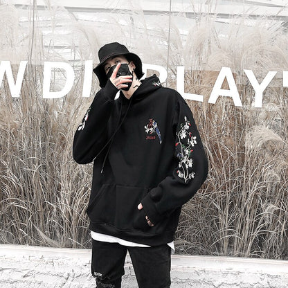 Embroidered Hoodies for Couples - Winter Style