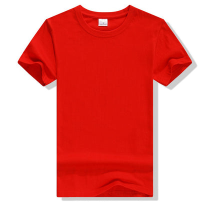 Custom Cotton Logo T-Shirt with Embroidery Design