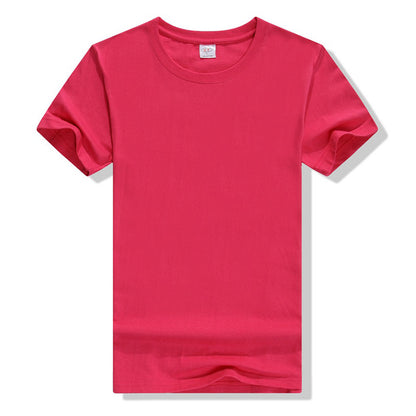 Custom Cotton Logo T-Shirt with Embroidery Design
