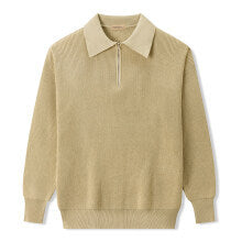 Men's Long Sleeve Polo Sweater