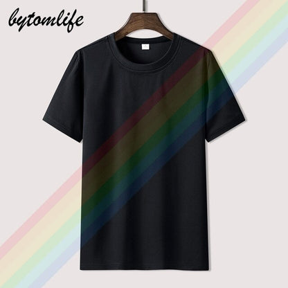 Daily Science Print Cotton Casual Men's T-Shirt