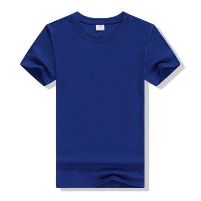 Custom Cotton Logo T-Shirt with Embroidery Design