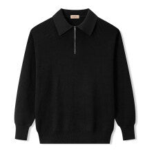 Men's Long Sleeve Polo Sweater