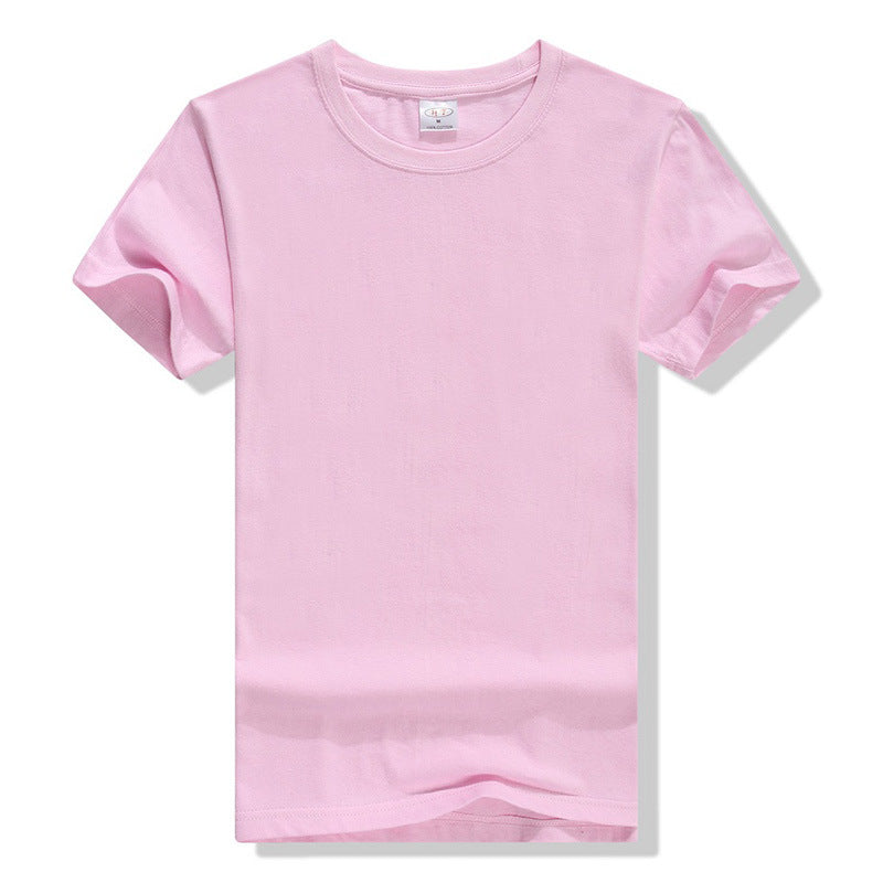 Custom Cotton Logo T-Shirt with Embroidery Design