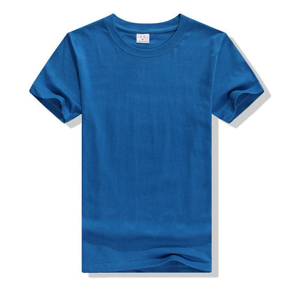 Custom Cotton Logo T-Shirt with Embroidery Design