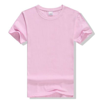 Custom Cotton Logo T-Shirt with Embroidery Design