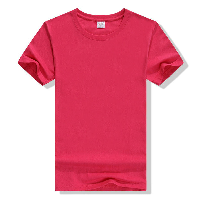 Custom Cotton Logo T-Shirt with Embroidery Design