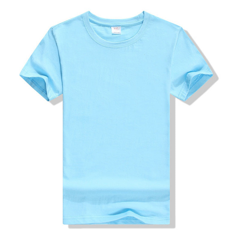 Custom Cotton Logo T-Shirt with Embroidery Design