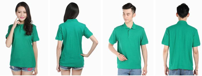 Custom Cotton Polo T-Shirt with Print Logo