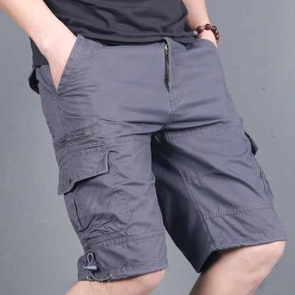 Plus Size Loose Fit Cropped Workwear Trousers