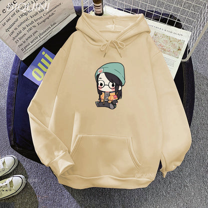 Oversized VALORANT Graphic Hoodies for Teens