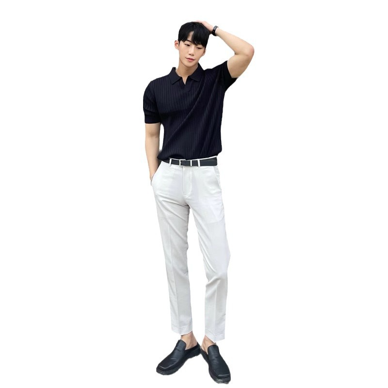 Men's Slim Fit Summer Polo Shirt